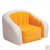 美国INTEX68571 充气懒人沙发充气沙发 懒骨头单人休闲沙发