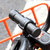 摩托车自行车记录仪 照明摄像机 720P夜视手电筒式运动DV 录像机(黑色)