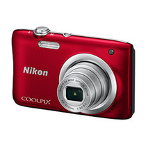 尼康（Nikon） COOLPIX A100 轻便型数码相机(红色 优惠套餐一)