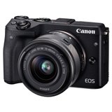 【国美自营】佳能(Canon)EOS M3(EF-M 15-45 IS STM)微型单电套机 黑色