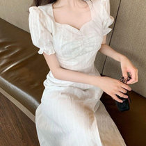 CaldiceKris （中国CK）小个子显瘦初恋裙白色裙子 CK-F1779(白色)