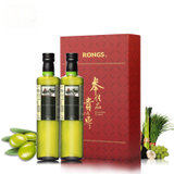 西班牙进口 融氏/rongs 特级初榨橄榄油礼盒 500ml*2/盒