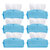 【6包】日本ITO洗脸巾抽取式60抽艾特柔洁面巾一次性洗脸巾棉柔洁面巾(白色 抽取式60抽*6包)