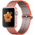 苹果 Apple Watch Sport Series 2智能手表 42毫米玫瑰金色铝金属表壳搭配亮橙配灰色精织尼龙表带(MNPM2CH/A 42mm)