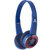漫步者(EDIFIER) W580BT美队版 头戴式耳机 通话清晰 操作简便 蓝牙耳机 蓝色