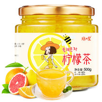 琼皇蜂蜜柠檬茶500g/瓶冲调饮品果汁酱韩国风味 水果茶饮料