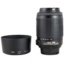 尼康（Nikon）AF-S DX VR 55-200mmf/4-5.6G IF-ED 远摄变焦镜头（黑色）