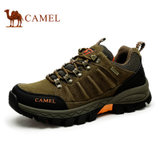 camel骆驼户外徒步登山鞋 新款磨砂牛皮越野休闲鞋防滑减震 A432303035(卡其)