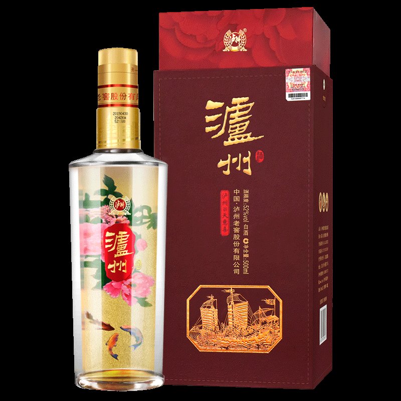 泸州老窖 泸州 52度白酒 天意喜 500ml 单支装(一支)