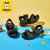 巴布豆童鞋21夏季新款男童女童儿童防撞包头机能鞋凉鞋沙滩鞋子(34 绿)