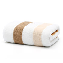洁丽雅纯棉运动巾毛巾90*34cm棕 加长款毛巾
