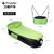 户外懒人充气沙发网红充气床公园气垫床床垫空气床午休床单人tp1233(绿黑拼)