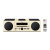 雅马哈(YAMAHA) MCR-B043 蓝牙USB桌面音响 家用音响 2.0声道音箱 米色(白色)