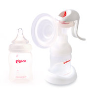 贝亲吸奶器手动吸力大吸乳器孕妇产后用品挤奶器静音QA31便携*