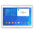 三星（Samsung）Galaxy Tab4 T531 10.1英寸3G通话平板电脑(白色 套餐九)