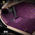尼罗河Nile 汽车脚垫 专车专用全包围脚垫皮革丝圈双层脚垫车型齐全 紫色