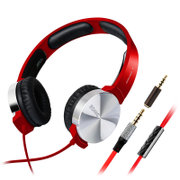 硕美科（SOMIC）M1 头戴式时尚型通讯音乐耳机（魅力红）高性能钕铁硼单元
