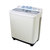 小天鹅(LittleSwa) 8.5公斤/KG双桶洗衣机 透明视窗 洗脱分离 防缠绕 TP85-S955(灰色 8.5公斤)第2张高清大图