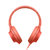 Sony/索尼 MDR-H600A HIFI高解析立体声头戴式耳机(暮光红 标配)