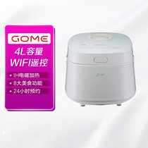 国美（GOME) 4L  WIFI智能控制 钢化玻璃面板 IH电磁加热 铁胆 电饭煲 DI4002-05