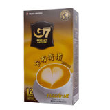 G7 榛果味卡布奇诺速溶咖啡 216g（18g*12条） 越南进口