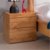 王者佳人 实木床头柜 现代中式床头柜 橡木收纳柜 简约卧室储物柜 HL-G002(原木色 二个)