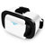 VR17眼镜谷歌头戴式3D头盔虚拟现实手机游戏智能电影院box(白色)