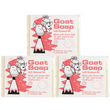 Goat Soap山羊奶皂椰子味100g*3 儿童香皂手工皂日常护理护肤润肤洗脸洗手沐浴香皂澳洲进口