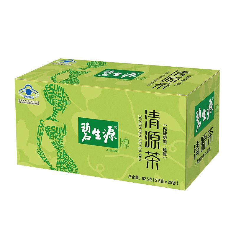 碧生源清源茶25g25袋便秘通便茶