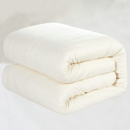 新疆棉花被 加厚保暖新疆棉被被子冬被褥子棉絮单双人被芯(新疆棉 1.5米x2米 3斤重)