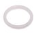 梦克拉Mkela 白玛瑙圆柱手镯 平安 水润透亮女款玛瑙手镯(内径约56-57mm)