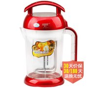 康夫（Kangfu）KF681A豆浆机 1.5L 无网研磨 加热管加热 食品级塑料 酒红