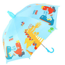 防水套儿童雨伞男女孩卡通雨伞宝宝小孩幼儿园小学生遮阳伞直柄伞(大款 恐龙 默认)