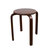 木巴曲木凳简约实木圆凳家用餐凳餐椅加固木头凳子矮凳子包邮(咖啡色DZ024 送货到家)