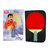 红双喜 乒乓球拍 X5006/A5006五星级直拍 双面反胶乒乓球成品拍 快攻弧圈乒乓球拍