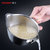 维艾304不锈钢隔油器滤油壶勺出油脂汤水分离厨房家用撇油小工具(不锈钢色 加大款)