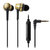 铁三角(audio-technica) ATH-CKR50iS 入耳式耳机 小巧舒适 智能线控 金属质感 金色