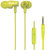 铁三角(audio-technica) ATH-CLR100iS 入耳式耳机 线控通话 隔音出众 高解析力 绿色