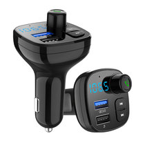 腾迅达车载充电器QC3.0快充版汽车点烟器MP3蓝牙播放器(车充BT12QC3.0)