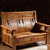 一米色彩 实木沙发组合 中式雕花香樟木沙发带型转角现代简约客厅家具(单人位)