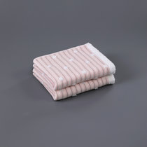 图强双层元素童巾t2096-粉色2条 柔软透气 速干亲肤