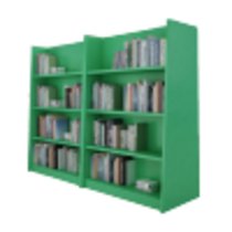 书店儿童储物柜组合阅览室置物架图书馆书柜幼儿园学校双面书架JMQ-102