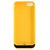 苹果外置背夹电池 直插式大容量充电宝 无线移动电源 适用于苹果iphone5/5S(4200毫安 柠檬黄)