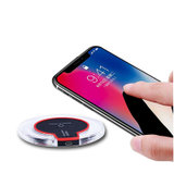 裳品红颜 透明水晶5W无线充电器 适用手机自带无线功能的 QI无线快速充电宝(随机)