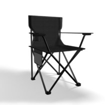 俊采云JCY-CC7便携式折叠扶手椅休闲椅（单位：把）(黑色)