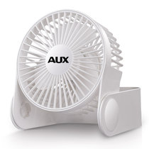 奥克斯（AUX） 电风扇迷你小台扇学生宿舍usb小电扇办公室桌上小风扇  A6-3(白色)