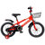 永久儿童自行车16寸红 适用于4-8岁