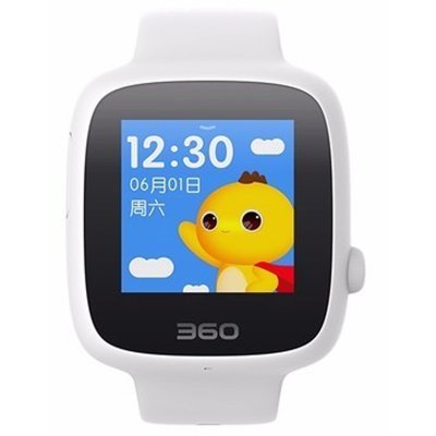 360巴迪龙儿童手表SE W601 云朵白 360儿童卫士 智能彩屏电话手表 