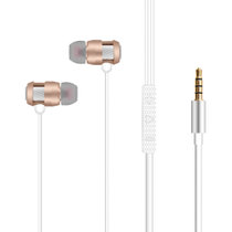 纽曼(Newmine) JK30 活塞金属双色耳机 智能兼容 立体声重低音耳机 金