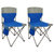 TP户外折叠桌椅便携式车载野餐野外超轻烧烤露营套装自驾游装备桌椅 TP8857(蓝色椅子x2)